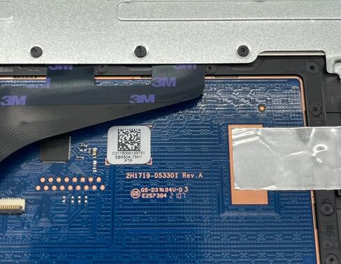 حافظة علوية بديلة للوحة اللمس مع مجموعة لوحة مفاتيح غير بإضاءة خلفية للكمبيوتر المحمول HP 250 255 256 G8 G9 15-DW M31099-001 AP2H8000E60 رمادي in Kuwait