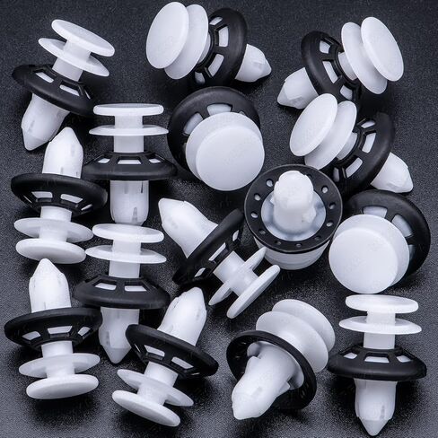 Rexka 30pcs Door Panel Retainer Clip 6509673AA for Jeep Dodge Ram Chrysler 200, Challenger, Cherokee, Durango, Grand Cherokee, Grand Cherokee L, Viper, Wrangler, Wrangler JK in Saudi Arabia