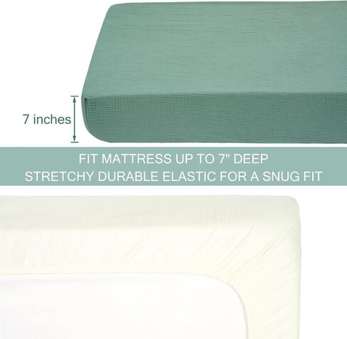 UOMNY Crib Sheet Set for Girls,Butterfly Fitted Crib Sheets Baby Sheet Set for Standard Crib and Toddler mattresses Nursery Bedding Sheet for Girls 2 Pack Pink,Purple Pattern in Saudi Arabia
