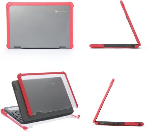 حافظة mCover Hybrid متوافقة فقط مع أجهزة الكمبيوتر المحمول 2021~2022 مقاس 11.6 بوصة Lenovo Chromebook 100E Gen 3 / 300E G3 / 500E G3 (غير متوافقة مع طرز Lenovo الأخرى) - أسود in Saudi Arabia