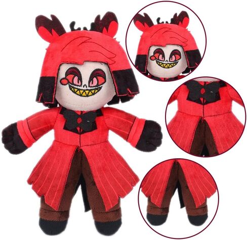 Hazbin Hotel Plush Toys, Pillow Plush, Soft Doll Toys, Stuffed Animals Toy Birthday for Kids (Alastor) in Saudi Arabia