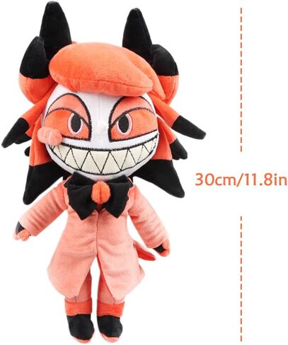 ألعاب فندق هازبين القطيفة، وسادة قطيفة، ألعاب دمى ناعمة، لعبة حيوانات محشوة لعيد الميلاد للأطفال (Alastor) in Kuwait