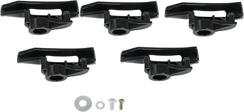 حزمة من 5 رؤوس تثبيت من النايلون، رأس بطة بلاستيكي متوافق مع آلات تغيير الإطارات المعاطف #818306,183061, 8182960, 182960 in Kuwait