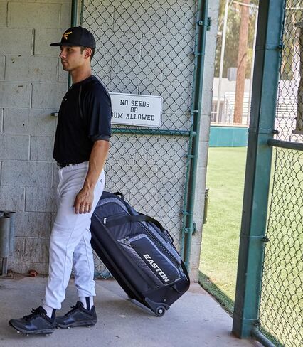 Easton | TANK PRO Wheeled Equipment Bag | Baseball/Softball | Black in Saudi Arabia