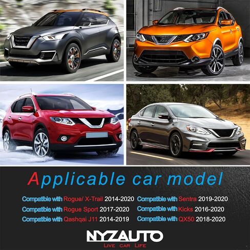 مجموعة وسادات دواسات القدم المضادة للانزلاق متوافقة مع Rogue X-Trail Kicks Qashqai Sentra، وأغطية دواسات الفرامل الألومنيوم والغاز in Kuwait
