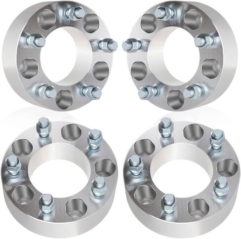 ECCPP 4x 5 lug 2" Wheel Spacers 5x5 to 5x5 1/2-20 87.1mm Fits for 2006-2010 for Commander XK | 1999-2004 for Grand Cherokee WJ | 2005-2010 for Grand Cherokee WK | 2007-2018 for Wrangler JK/JKU in Saudi Arabia