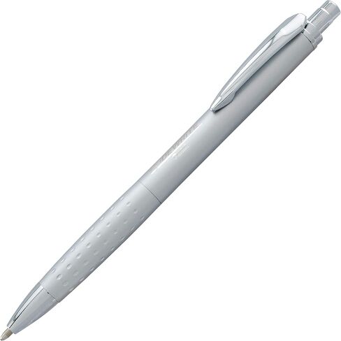 قلم حبر جاف Pentel GlideWrite Executive، (1.0 مم) خط متوسط، أسطوانة معدنية فضية، حبر أسود، 12 عبوة (BX970Z-A) in Saudi Arabia
