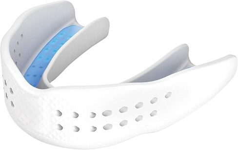 Shock Doctor Mouthguard Superfit – Easy-Fit Strap/Strapless mouthguard – Low Profile Fit Perfect for Basketball, Hockey, Lacrosse, All Sport in Saudi Arabia