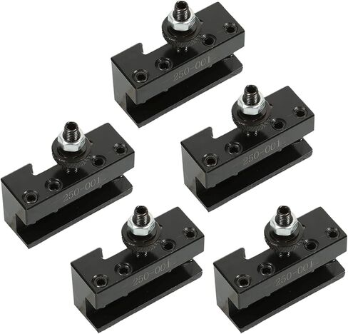 OXA 250-001 Quick Change Turning and Facing Lathe Tool Post Holder Steel Tool Holder - 5Pcs in Saudi Arabia