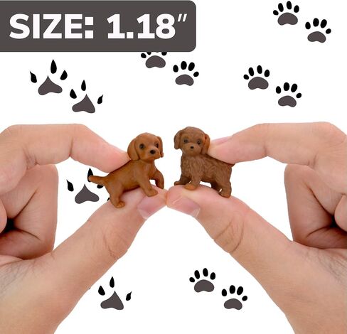 Pet Figurines Toys in Capsule - 50 Pcs - 1.1 Inch Plastic Capsules with Cute Dog and Cat Figurines for Kids - Bulk Toys for Easter Hunt Games - Vending Machines - Classroom Prizes in Saudi Arabia