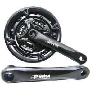 PROWHEEL 7/8/9 Speed 24/34/42T MTB Bicycle Crank Set MTB Bike Crankset 170mm Hollow Chainwheel Bicycle Sprocket in Kuwait