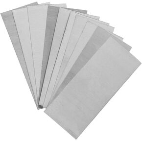 Cabilock 10pcs Battery Making Zinc Plate Zinc Anode Sheet Fruit Battery Experiment Supplies in Saudi Arabia