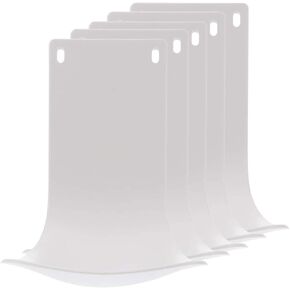 5PCS Drip Tray for Wall Mounted Soap Dispenser, Prevent Dripping and Spraying, Dispenser Stand, Water Tray, Detergent Cup Holder (White) in Saudi Arabia