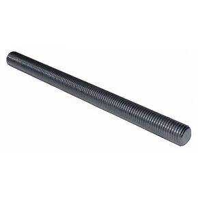 Fully Threaded Stud, 1/4"-28, 3 ft, Steel, Grade 8, Plain Finish in Saudi Arabia
