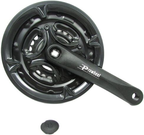 PROWHEEL 7/8/9 Speed 24/34/42T MTB Bicycle Crank Set MTB Bike Crankset 170mm Hollow Chainwheel Bicycle Sprocket in Kuwait