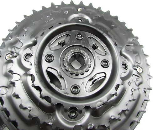 PROWHEEL 7/8/9 Speed 24/34/42T MTB Bicycle Crank Set MTB Bike Crankset 170mm Hollow Chainwheel Bicycle Sprocket in Kuwait