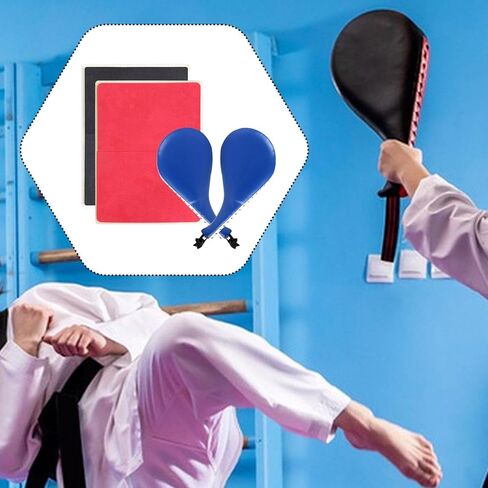 YIJU 4Pcs Taekwondo Training Set Kick Pads Kicking Rebreakable Taekwondo Breaking Boards for Sparring Sanda Birthday Gift in Saudi Arabia