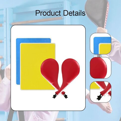 4Pcs Taekwondo Training Set Kick Pads Karate Equipment Lightweight Rebreakable Boards for Muay Thai MMA Practitioner in Kuwait