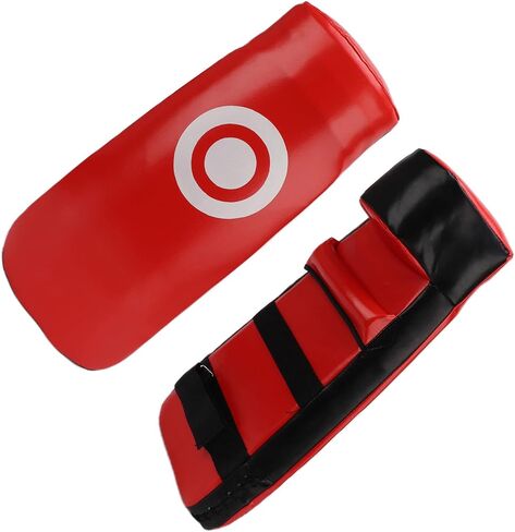 Alomejor Curved Kick Pads with High Strength PU Material, Ideal Kicking Pad for Taekwondo Training, Karate Training Target in Saudi Arabia
