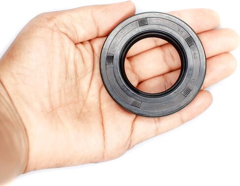 EAI Oil Seal 35mm X 62mm X 12mm (5 PCS) TC Double Lip w/Spring. Metal Case w/Nitrile Rubber Coating in Saudi Arabia