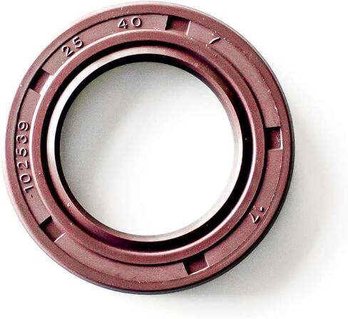 EAI 25mm x 40mm x 7mm FPM/FKM TC Double Lip w/Stainless Steel Spring Oil Seal. Comp. /w Viton Shaft Seal in Saudi Arabia