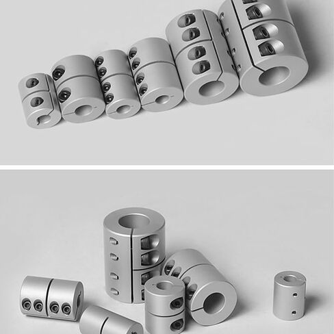 1PCS D20 L30 ألواح ألومنيوم ألومنيوم أجزاء المسمار لعمود الساكب محرك المحرك 3D اقتران (4x5mm) in Kuwait