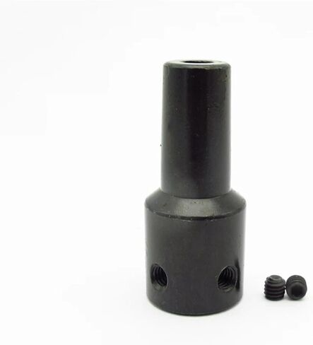 1pcs B12 Drill Clamp Chuck Coupling Steel Connector Rods Sleeve 5mm 6mm 6.35mm 7mm 8mm 10mm 11mm 12mm 14mm Motor Shaft Connecting(6mm) in Saudi Arabia