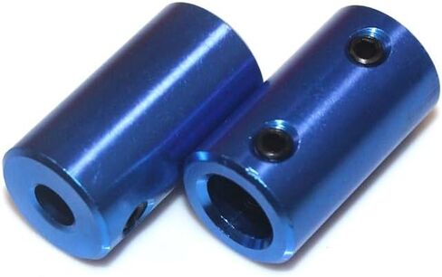 1pcs أزرق صلبة المسمار اقتران D14 L25 الساكبر محرك 3D الطابعات Bore 5x5mm 5x8mm مقرن عمود الألومنيوم المرن (5x5mm) in Saudi Arabia