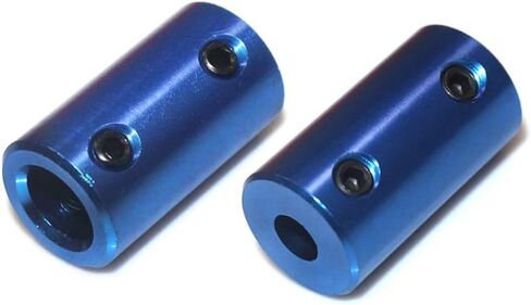 1pcs أزرق صلبة المسمار اقتران D14 L25 الساكبر محرك 3D الطابعات Bore 5x5mm 5x8mm مقرن عمود الألومنيوم المرن (5x5mm) in Saudi Arabia