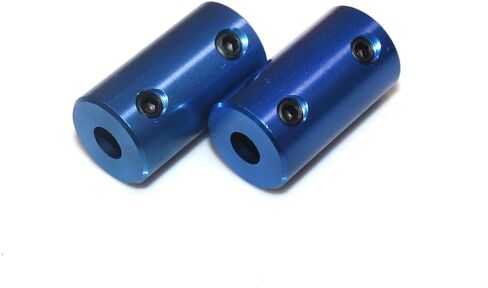 1pcs أزرق صلبة المسمار اقتران D14 L25 الساكبر محرك 3D الطابعات Bore 5x5mm 5x8mm مقرن عمود الألومنيوم المرن (5x5mm) in Saudi Arabia