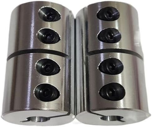 3pcs نقش آلة المشبك اقتران D25 L40 5mm 6mm 6mm 6mm 8mm 10mm 12mm Bore Stepper Servo Motor Ramid Rawpler (6x8mm) in Kuwait