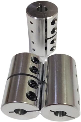 3pcs نقش آلة المشبك اقتران D25 L40 5mm 6mm 6mm 6mm 8mm 10mm 12mm Bore Stepper Servo Motor Ramid Rawpler (6x8mm) in Kuwait