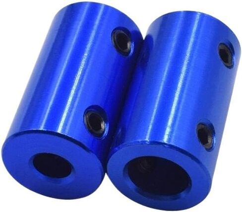 5pcs aluminium سبيكة مرنة مقرن عمود مرن 5 مم 8 مم محرك السهول 3D اقتران الطابعة (5x8mm) in Kuwait