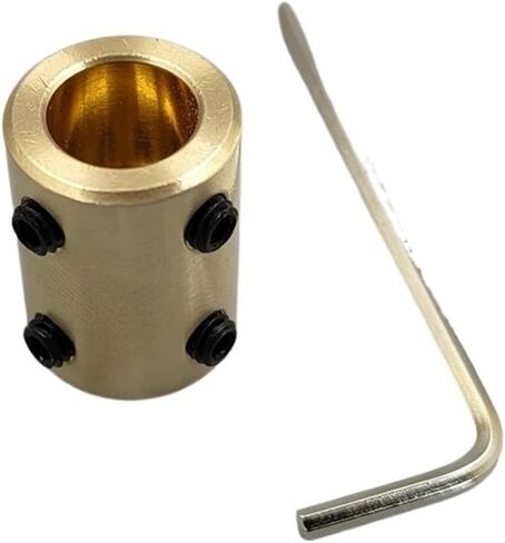 5pcs Boat Car Airplane Model Coupling 3.17mm 4mm 5mm 6mm 8mm 10mm 12mm Brass Shaft Adapter Sleeve Connector Coupler(7mm x 8mm) in Saudi Arabia