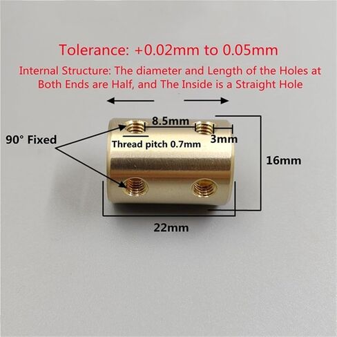 5pcs Boat Car Airplane Model Coupling 3.17mm 4mm 5mm 6mm 8mm 10mm 12mm Brass Shaft Adapter Sleeve Connector Coupler(7mm x 8mm) in Saudi Arabia