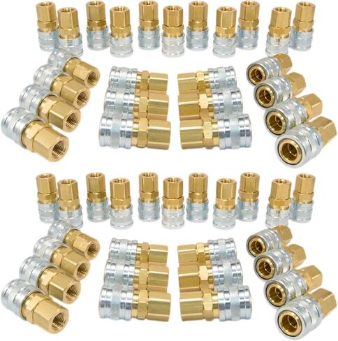 Foster 3 Series - Couplers 50pc, 1/4" Body, 1/4" NPT - Industrial Interchange, I/M, MIL Spec in Saudi Arabia