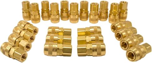 Foster 3 Series - Automatic Coupler 25pc, 1/4" Body, 1/4" NPT - Industrial Interchange, MIL Spec in Saudi Arabia