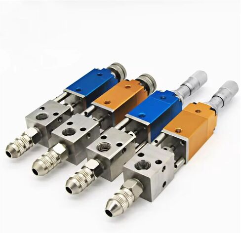 Industrial Dispensing Pneumatic UV Dispensing Valve Needle-off Glue Dispensing Valve 2121Q With Micrometer Adjustment Knob in Saudi Arabia