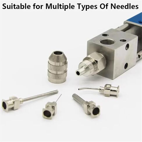 Industrial Dispensing Pneumatic UV Dispensing Valve Needle-off Glue Dispensing Valve 2121Q With Micrometer Adjustment Knob in Saudi Arabia