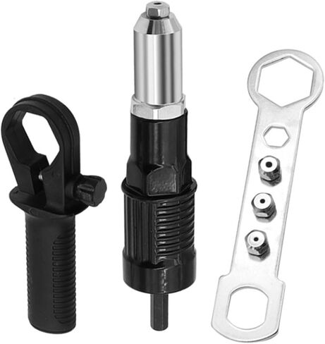 Quick & Easy Rivet Pulling Drill Bit Adapter with Hex Shaft Professional Rivet Adapter,2.4/3.2/4.0/4.8mm,Cordless Rivet in Saudi Arabia