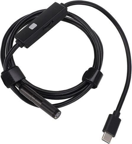 كاميرا المنظار مع الضوء 1920p HD Borescope Inspection Camera 7.9mm مسبار 8 مصابيح LED قابلة للتعديل لـ Android IOS محرك الأسلاك الأسلاك التفتيش (1m / 3.3ft) in Kuwait