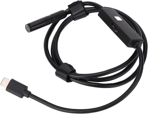 كاميرا المنظار مع الضوء 1920p HD Borescope Inspection Camera 7.9mm مسبار 8 مصابيح LED قابلة للتعديل لـ Android IOS محرك الأسلاك الأسلاك التفتيش (1m / 3.3ft) in Kuwait