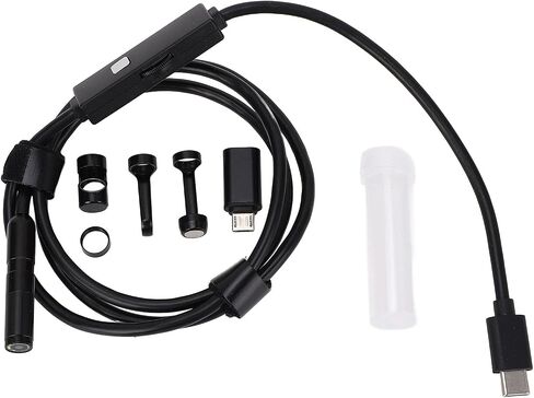 Endoscope Camera with Light 1920P HD Borescope Inspection Camera 7.9mm Probe 8 Adjustable LED Lights for Android iOS Car Engine Pipe Wiring House Inspection (1m / 3.3ft) in Saudi Arabia