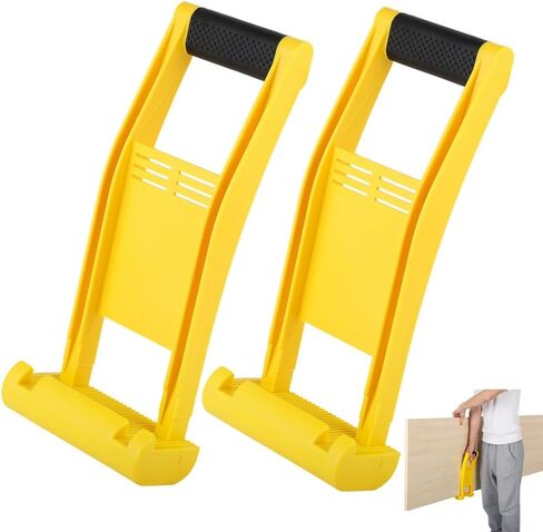 حاملات دريوال من البلاستيك ذات الحزمة ذات السعة 80 كجم ، ومقابض لرفع الألواح غير المنقولة ، وأداة نقل الخشب الرقائقي in Kuwait