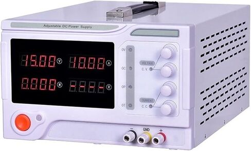Laboratory 30V Adjustable 20A Stabilized Voltage Workbench Switch Power Supply Testing Aging Maintenance Power Supply(US,110V_30V 20A 10MV 10MA) in Saudi Arabia