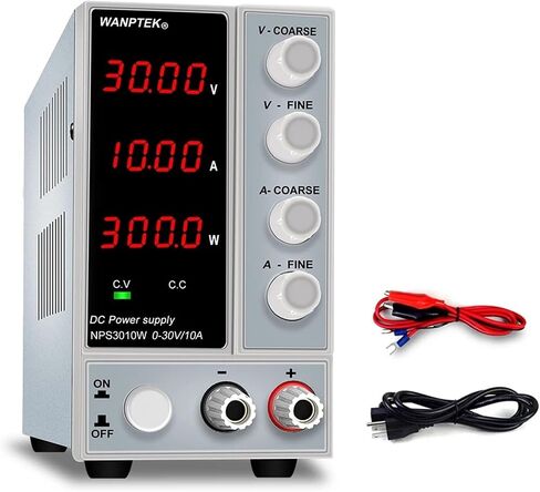 1PCS Adjustable Power Supply 30V 10A Voltage Regulator LED Digital Laboratory Stabilizer Switching Power 60V 5A Bench(4Digits 60V 5A) in Saudi Arabia