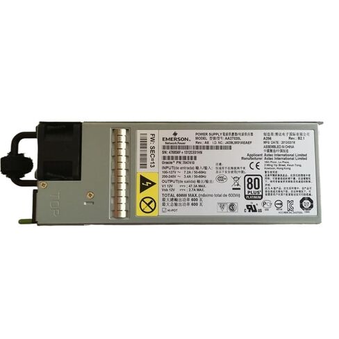 AA27020L 7047410 7079395 7060951 600W Server Power Supply for Sun X3-2 Sun Fire X4170M3 Server in Saudi Arabia
