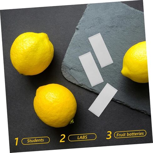 Cabilock 10pcs Battery Making Zinc Plate Zinc Anode Sheet Fruit Battery Experiment Supplies in Saudi Arabia