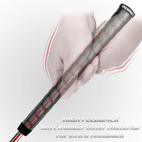CHAMPKEY Advanced Polyurethane Wrap Style Golf Grips 13 Pack with Full Repair Kits - Comfortable and High Traction Golf Club Grips - All Weather Performance Golf Grip in Saudi Arabia