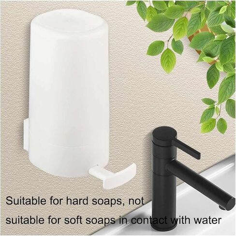 Bar Soap Dispenser, Soap Grinder for Bar Soap Wall-Mounted, No Drilling Waterproof Bar Soap Shaver Dispenser, 3-Speed AdjustableBar Soap Grinder Dispenser for Kitchen Bathroom Rv Hotel (NO SOAP) in Saudi Arabia